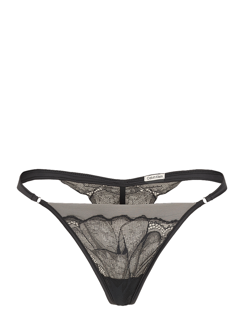 Calvin Klein - STRING THONG - stringtrosor - black - 1
