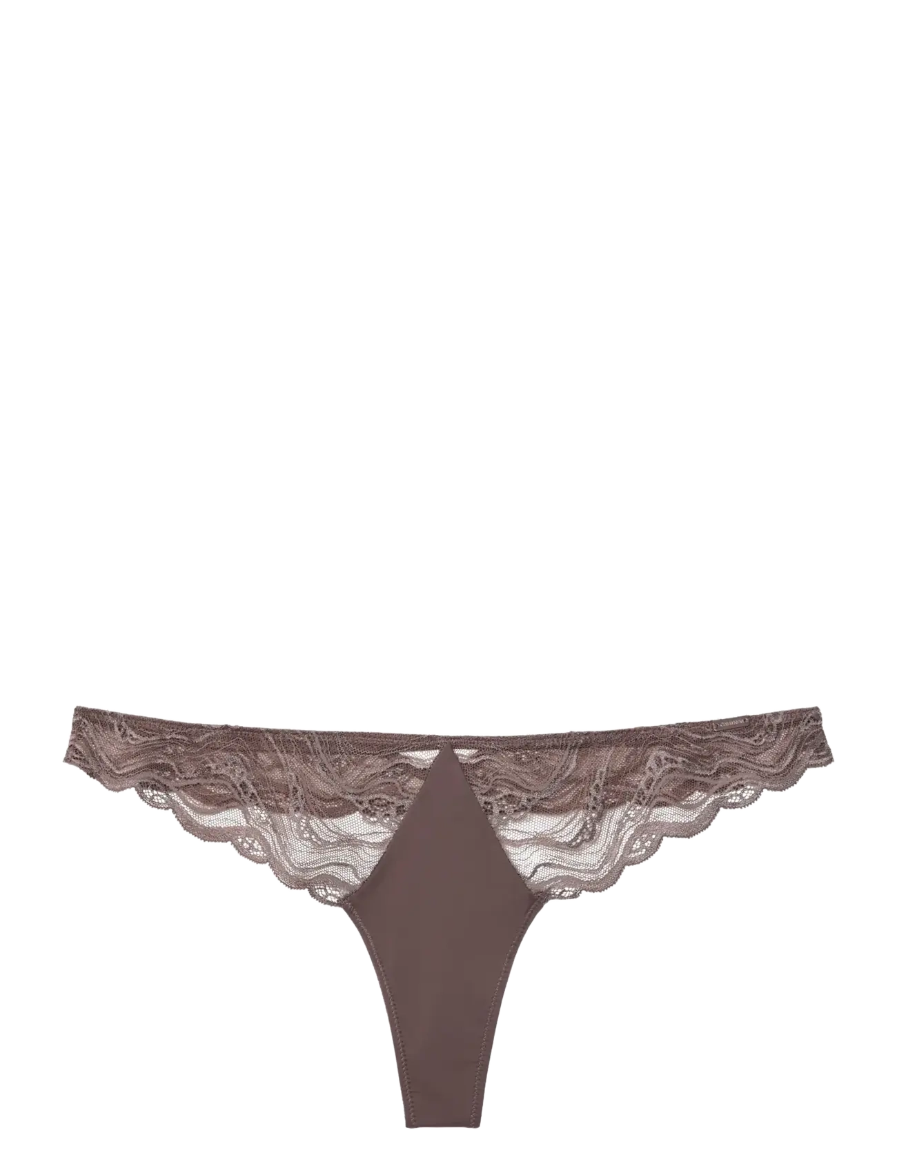 Calvin Klein THONG - Stringid - BOTANICAL BROWN / brown