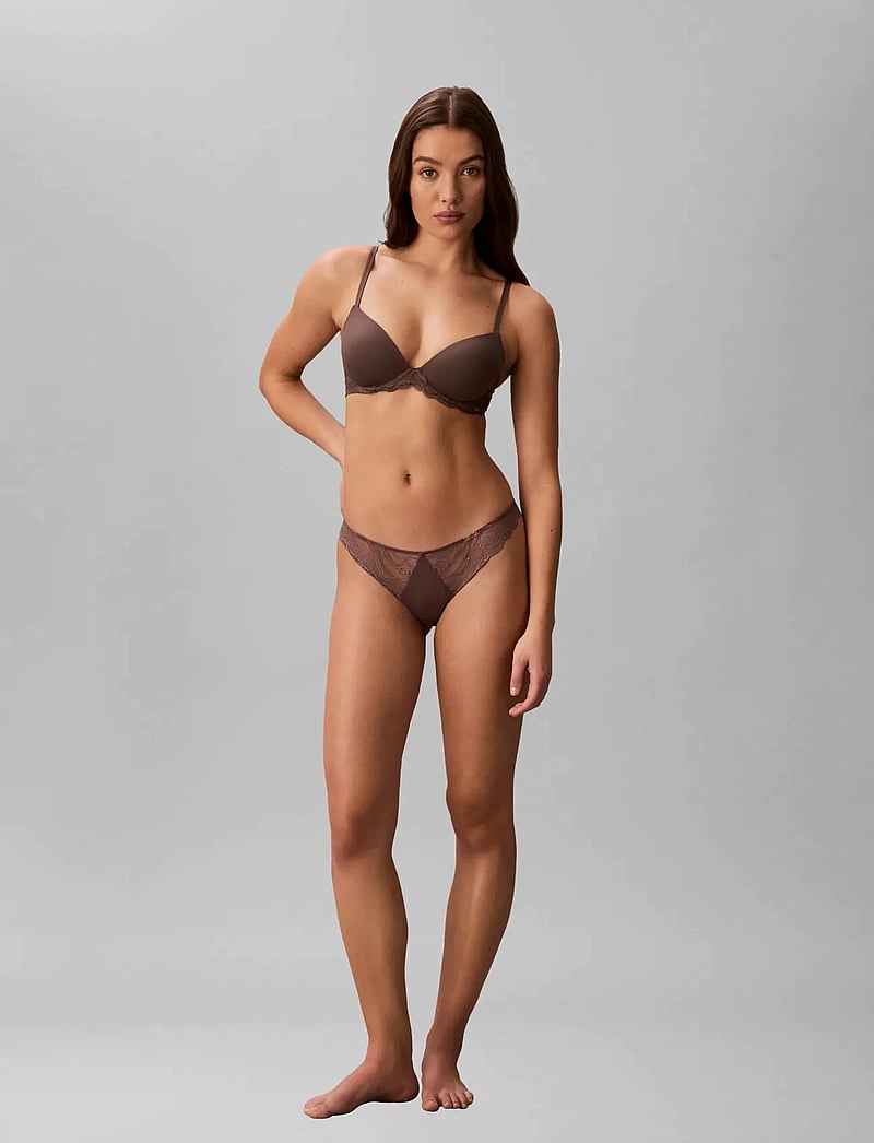 Calvin Klein - LIFT DEMI - push up rinnahoidjad - botanical brown - 0