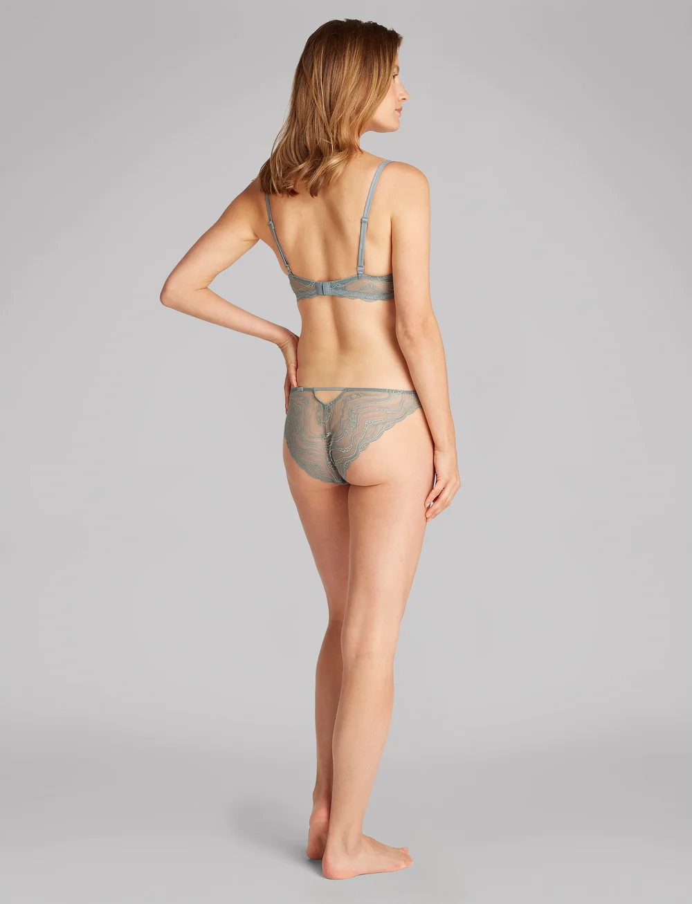 Calvin Klein - LIFT DEMI - push up bh'er - lead - 1