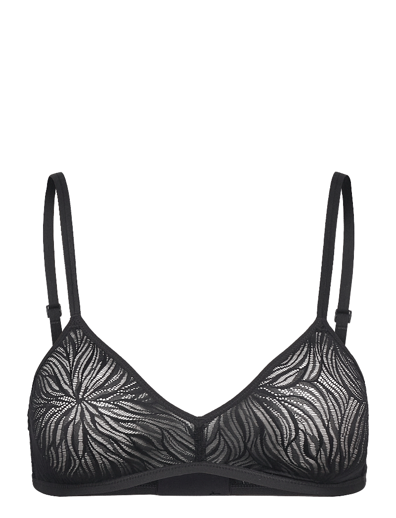 Calvin Klein - UNLINED TRIANGLE - liemenėlės be vielučių - black - 0