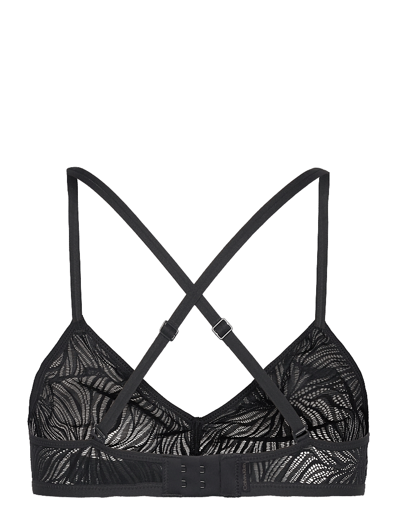 Calvin Klein - UNLINED TRIANGLE - liemenėlės be vielučių - black - 2