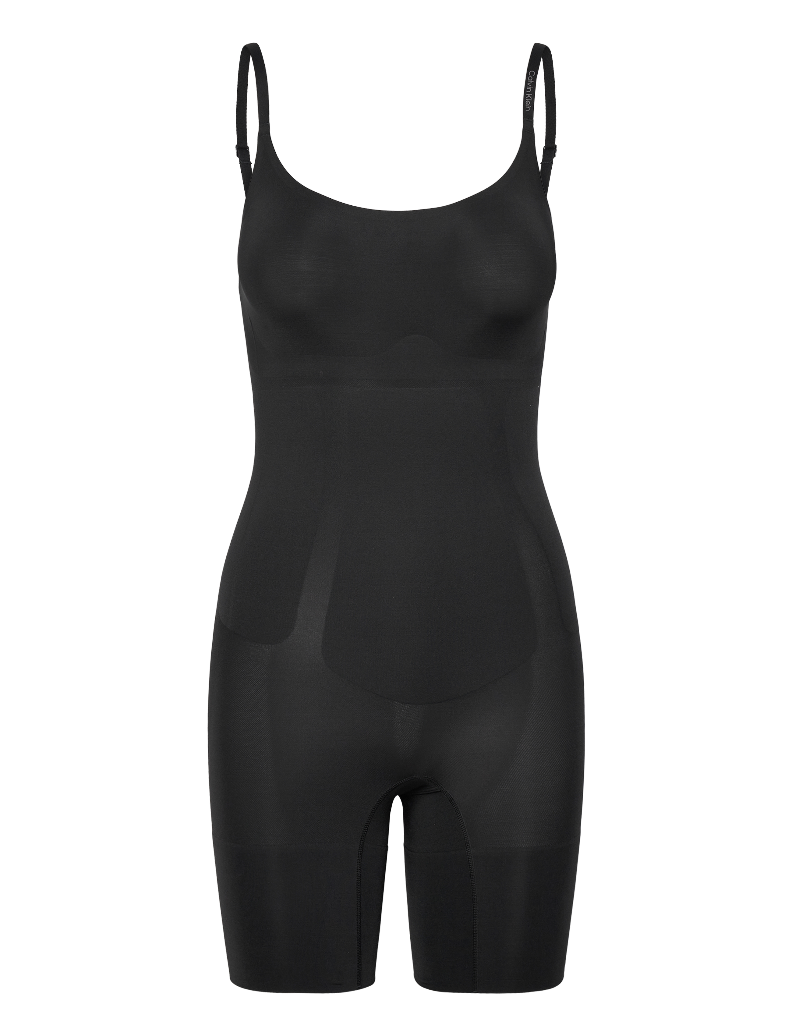 Calvin Klein MID THIGH BODYSUIT - Undertøj - BLACK / black