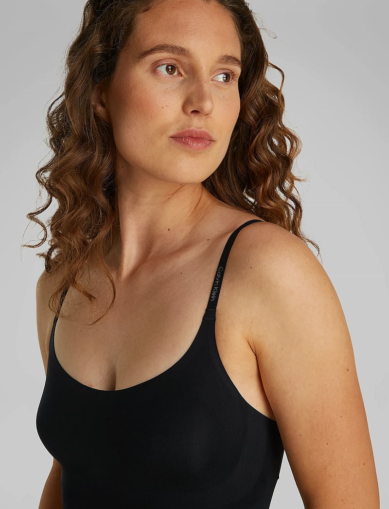 Calvin Klein - MID THIGH BODYSUIT - besondere anlässe - black - 5