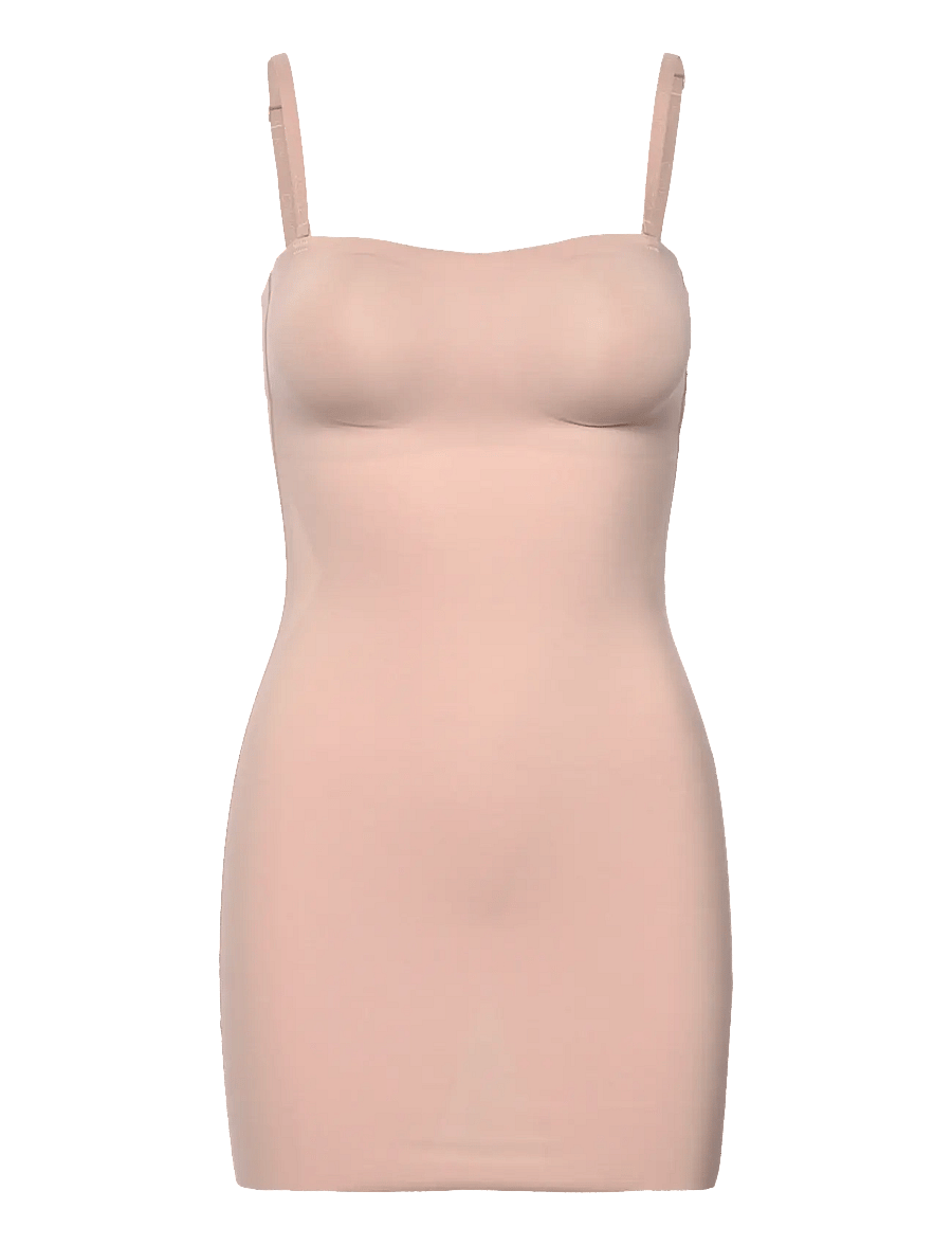 Calvin Klein - SCULPT FIRM MICRO STRAPLESS SLIP - cedar - 1