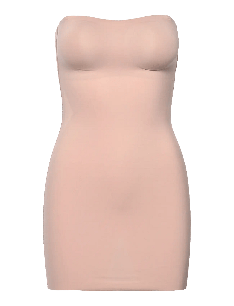 Calvin Klein - SCULPT FIRM MICRO STRAPLESS SLIP - cedar - 3