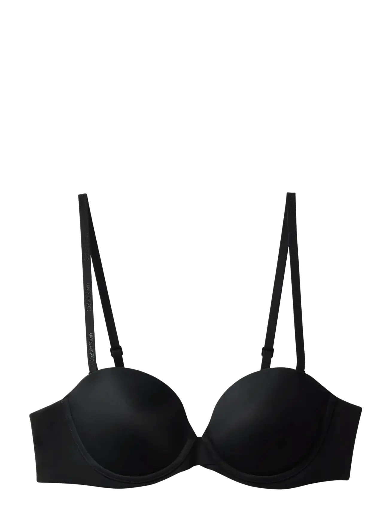Calvin Klein PUSH UP STRAPLESS - Push up BHs - BLACK / black