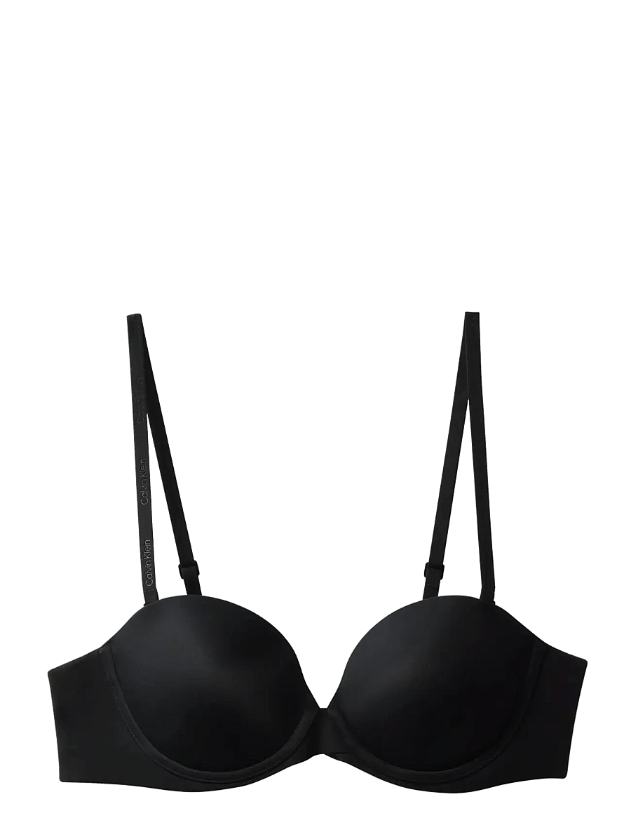 Calvin Klein - PUSH UP STRAPLESS - push up bras - black - 1