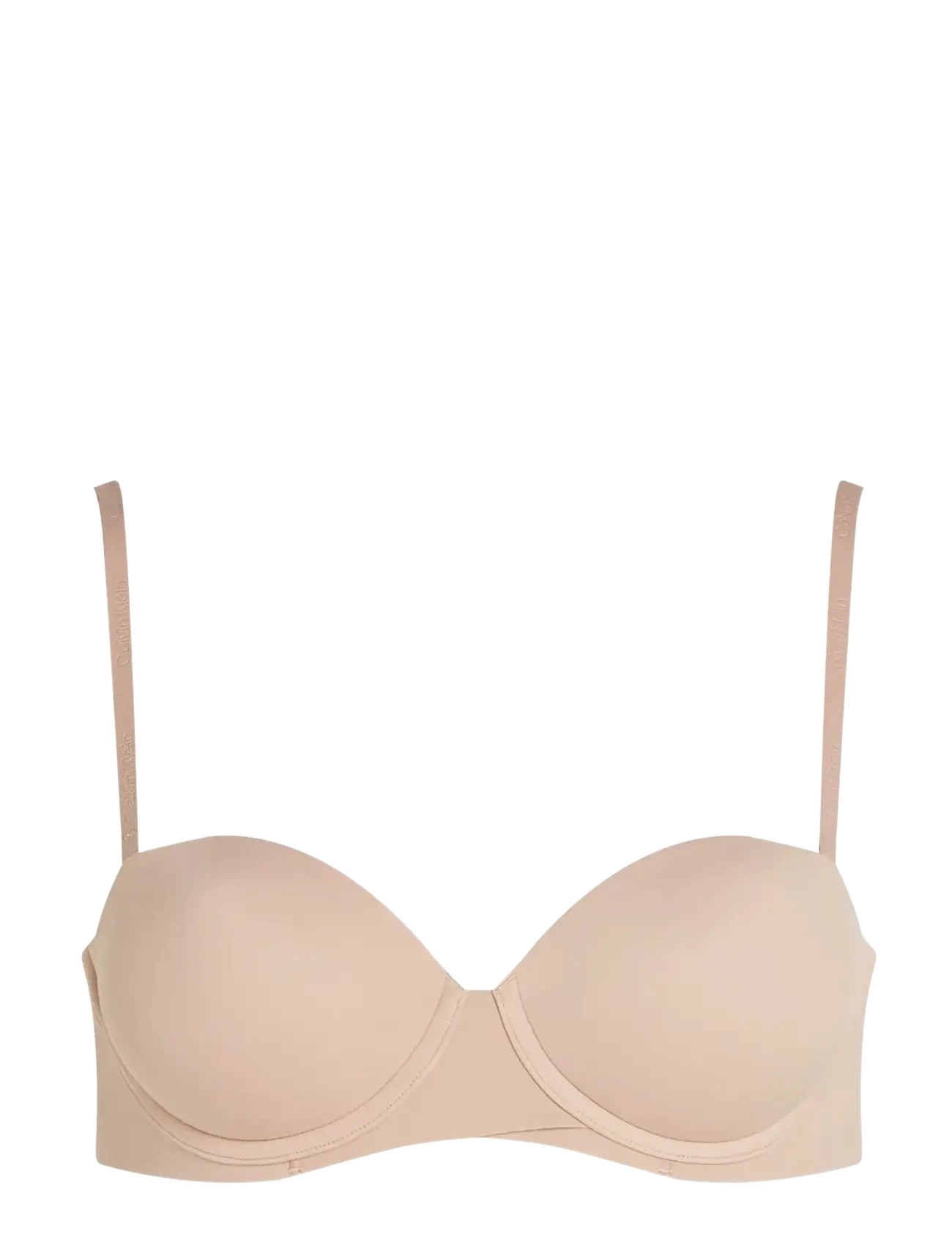 Calvin Klein PUSH UP STRAPLESS - Push up BH'er - CEDAR / beige