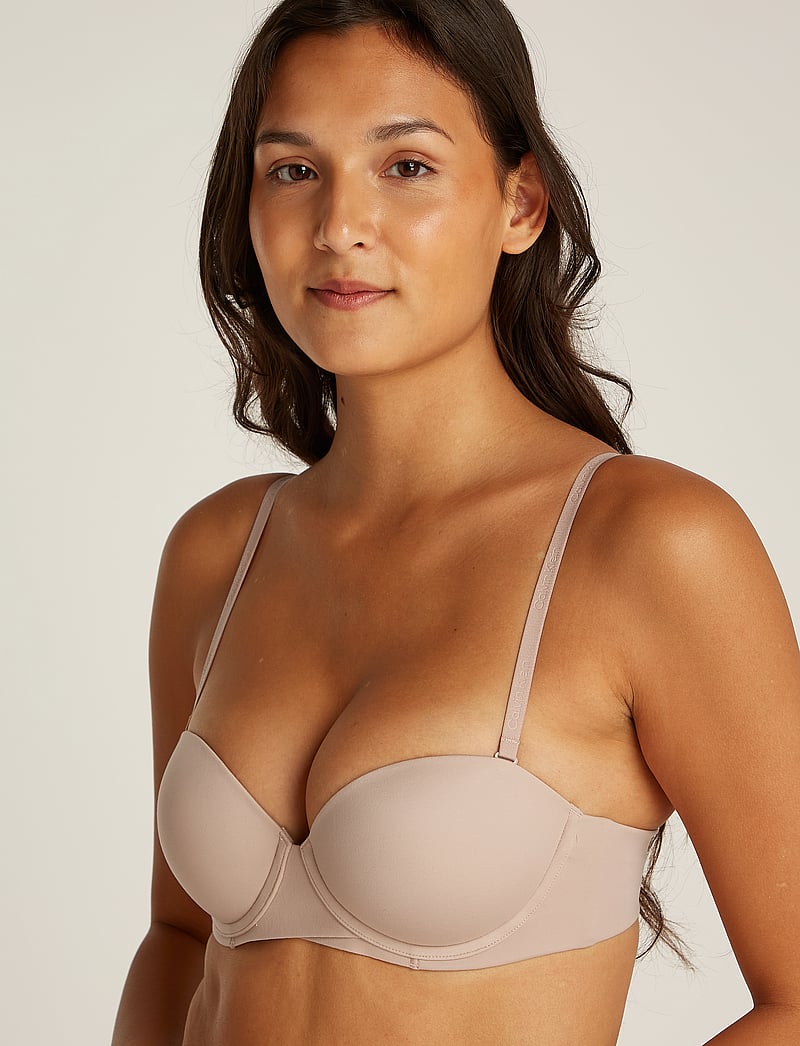 Calvin Klein - PUSH UP STRAPLESS - push up rinnahoidjad - cedar - 0