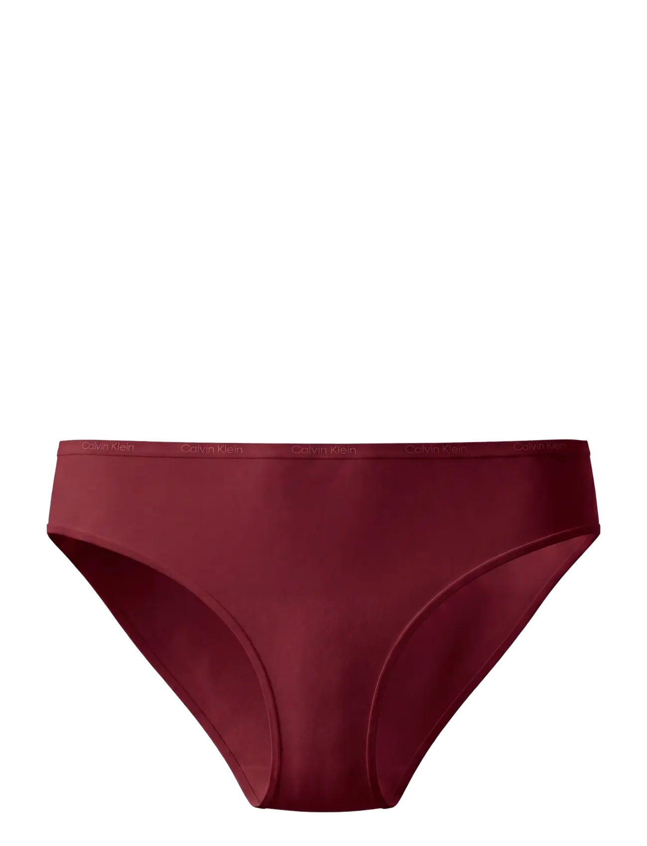 Calvin Klein BIKINI - Sæsonens farver - ESTABLISHED RED / burgundy