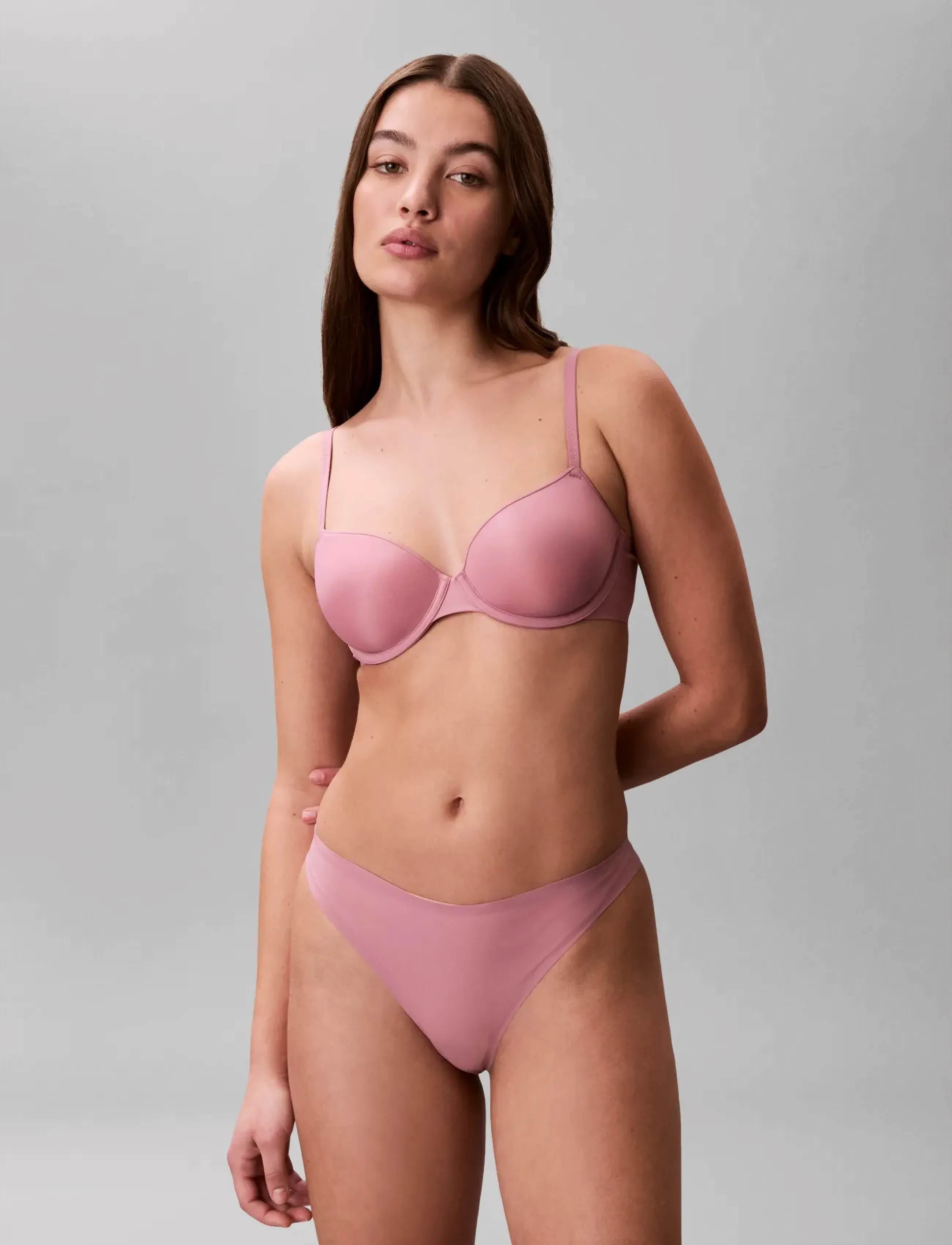 Calvin Klein - LIGHTLY LINED DEMI - t-shirt bhs - soft mauve - 3