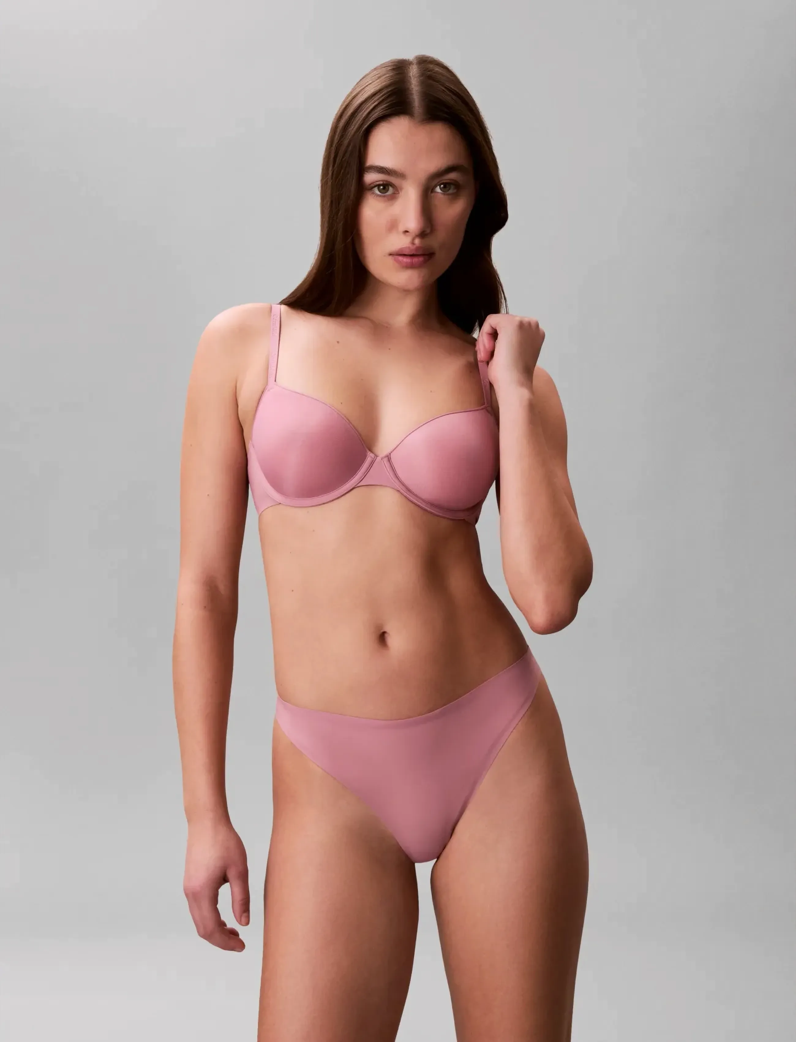 Calvin Klein - LIGHTLY LINED DEMI - t-shirt bhs - soft mauve - 4