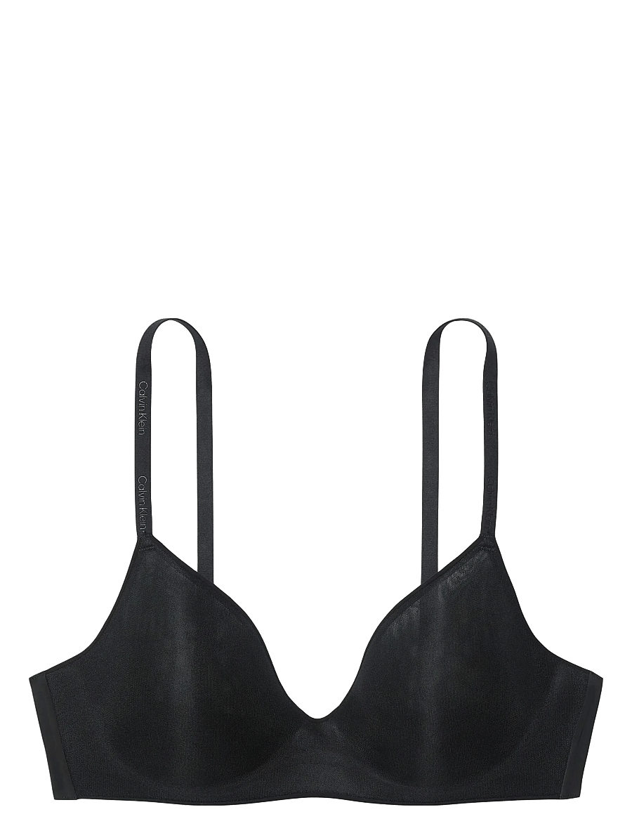 Calvin Klein - LIGHTLY LINED WIREFREE PLUNGE - black - 1