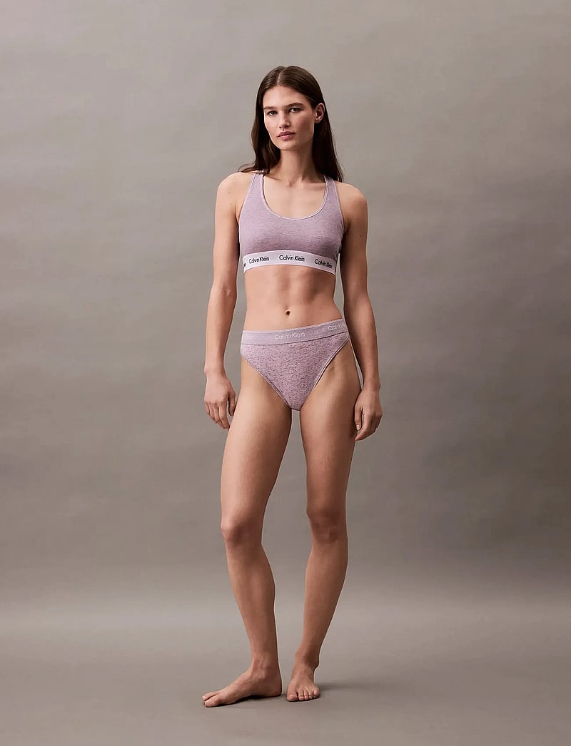 Calvin Klein - HIGH LEG TANGA - midi & maxi slips - dream pink - 5