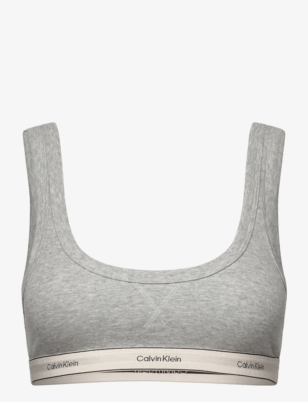 Calvin Klein - UNLINED BRALETTE - bralette - grey heather - 1