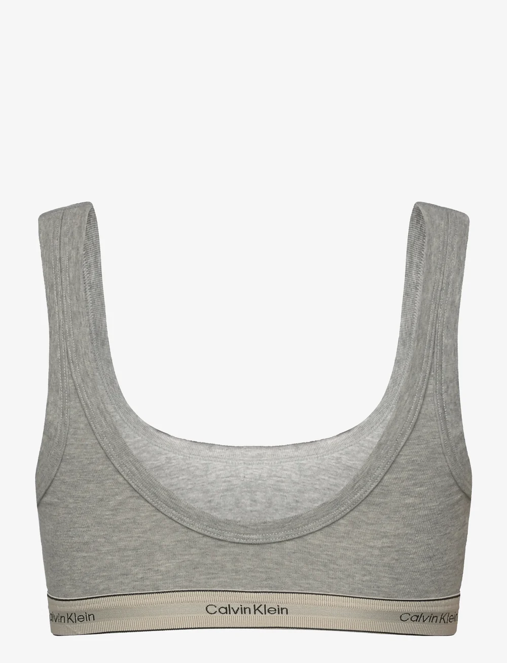 Calvin Klein - UNLINED BRALETTE - bralette - grey heather - 2
