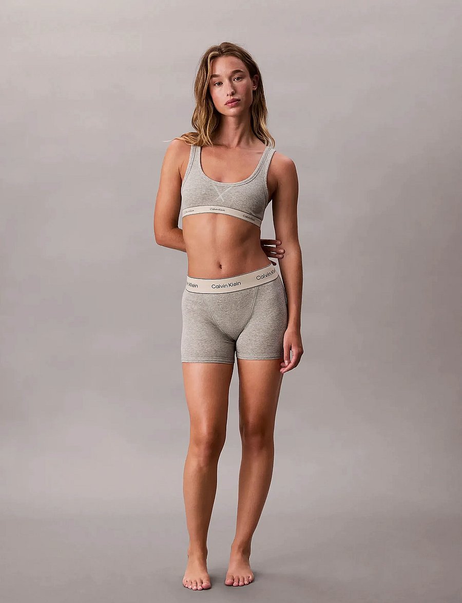 Calvin Klein - UNLINED BRALETTE - grey heather - 3