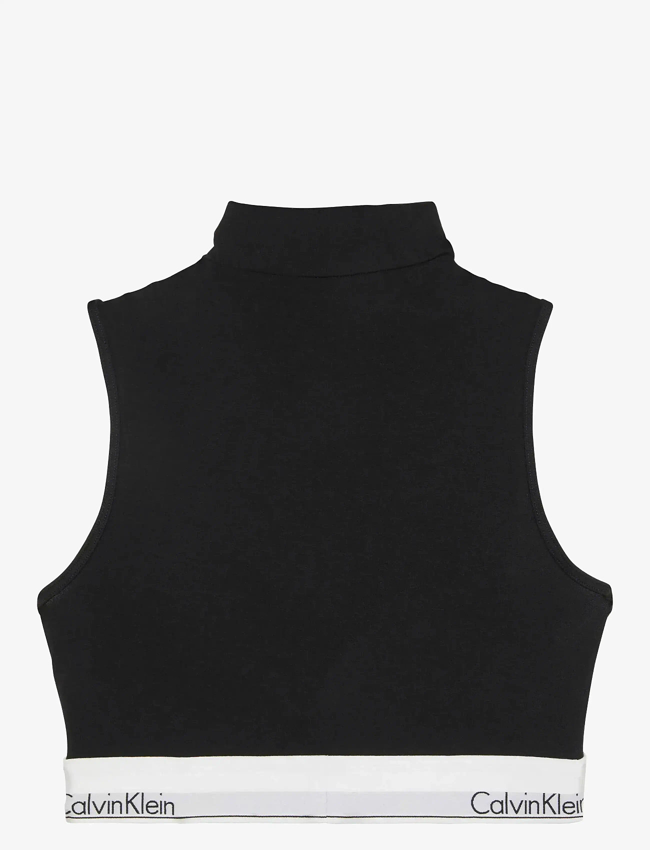 Calvin Klein - LIGHTLY LINED MOCKNECK BRALETTE - bh-linnen - black - 1