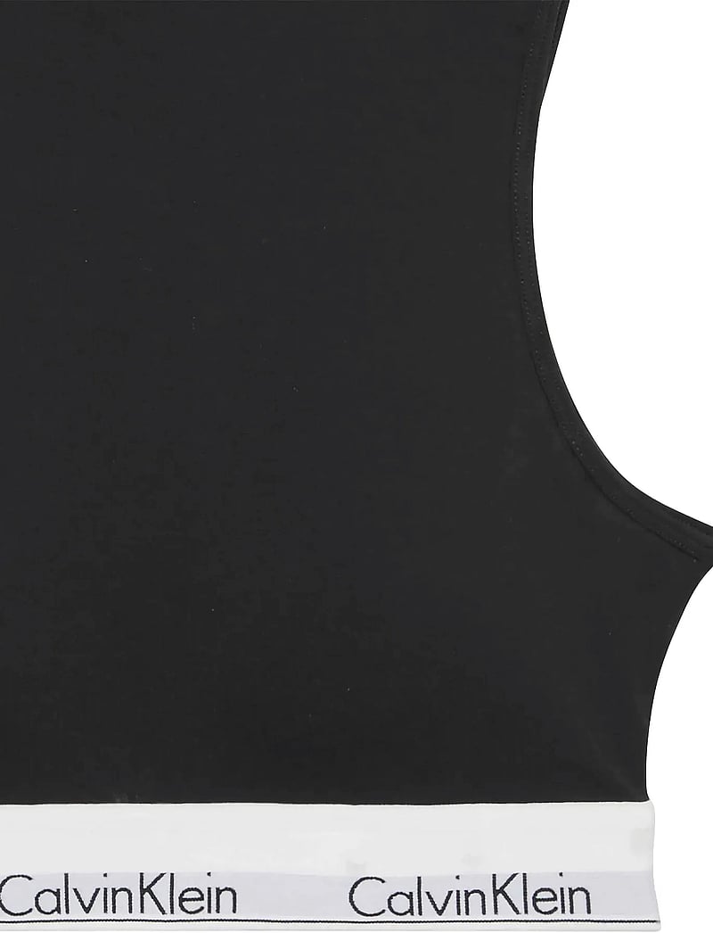 Calvin Klein - LIGHTLY LINED MOCKNECK BRALETTE - bralette - black - 2
