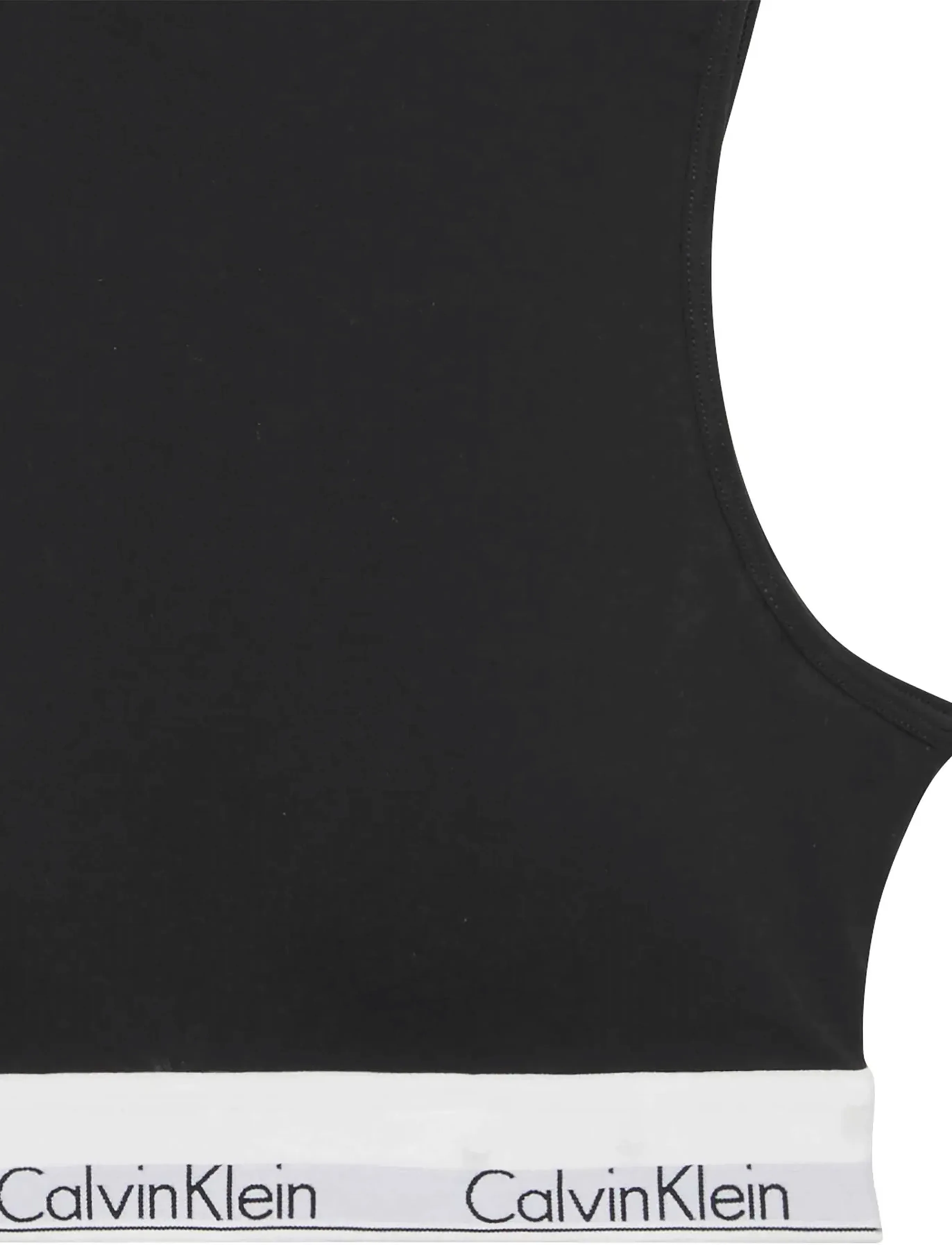 Calvin Klein - LIGHTLY LINED MOCKNECK BRALETTE - tank-top-bhs - black - 2