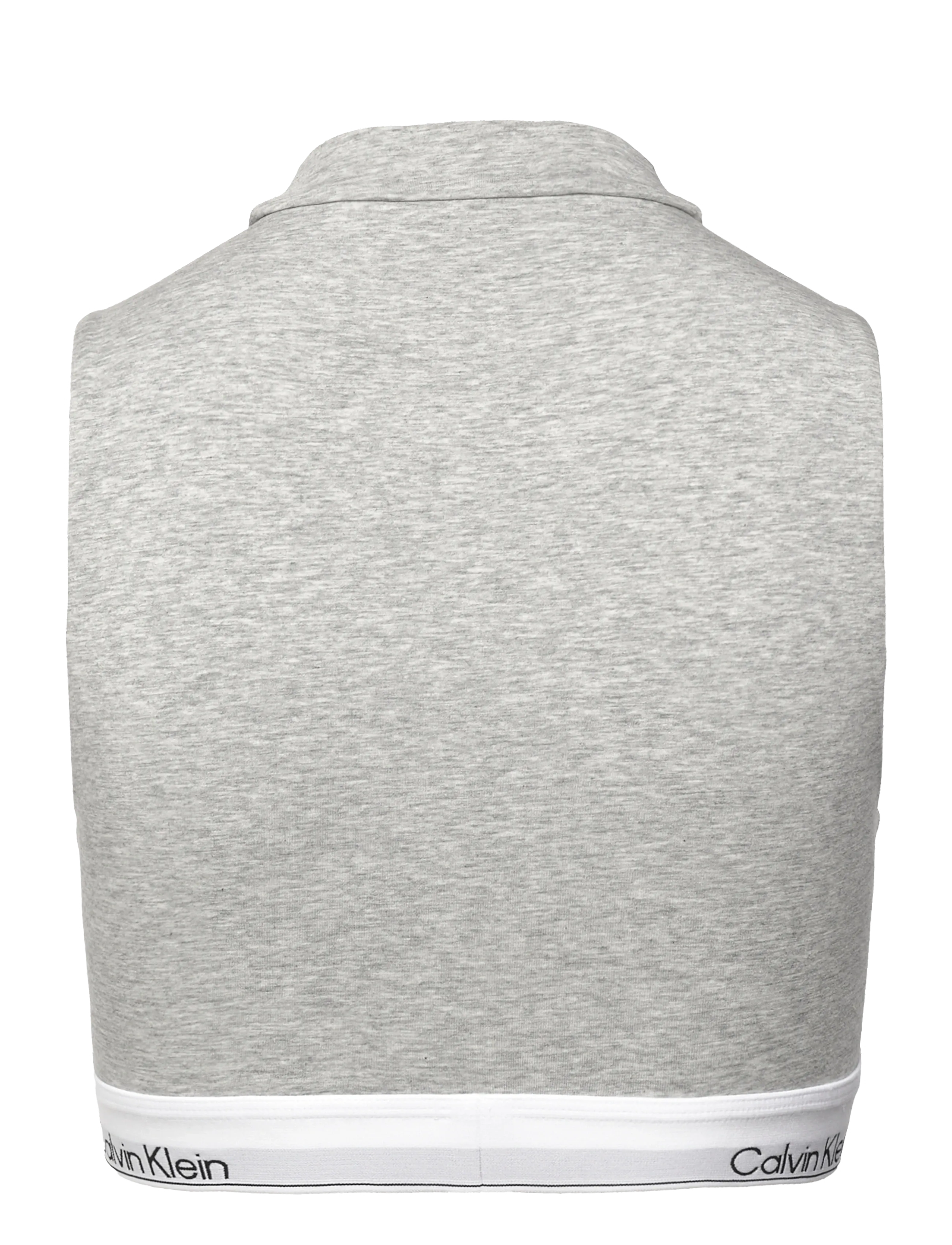 Calvin Klein - LIGHTLY LINED MOCKNECK BRALETTE - bløde bh'er - grey heather - 2