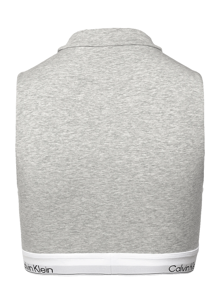 Calvin Klein - LIGHTLY LINED MOCKNECK BRALETTE - bløde bh'er - grey heather - 2