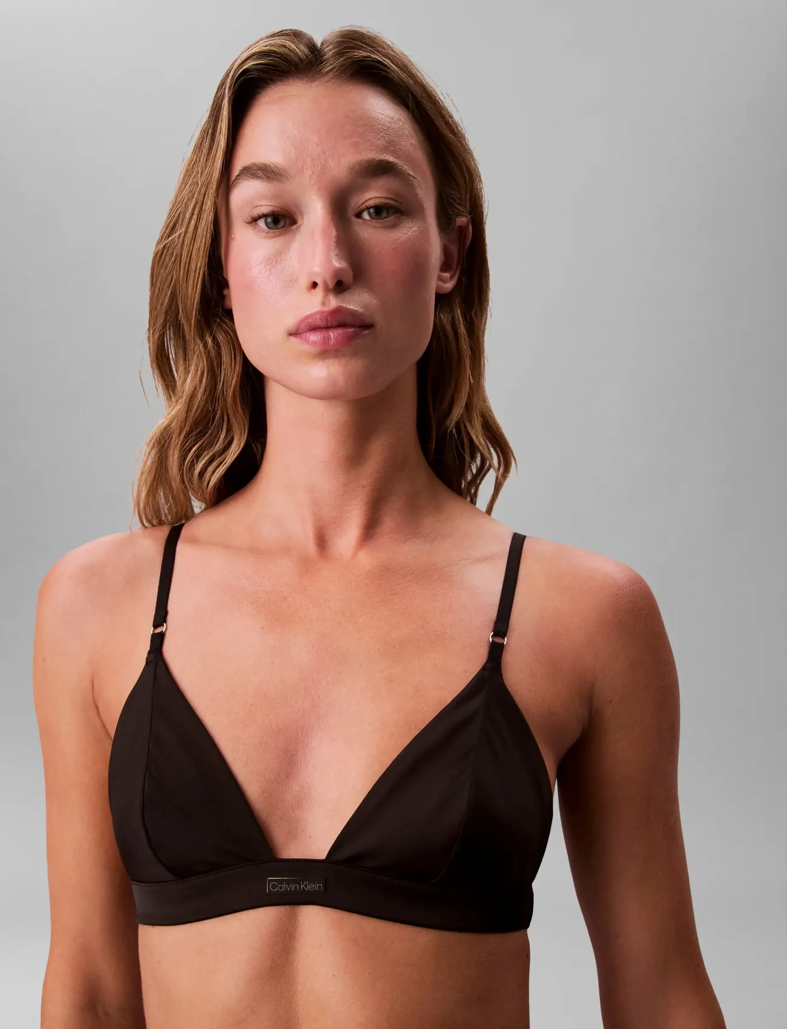 Calvin Klein - UNLINED TRIANGLE - bralette - black - 5