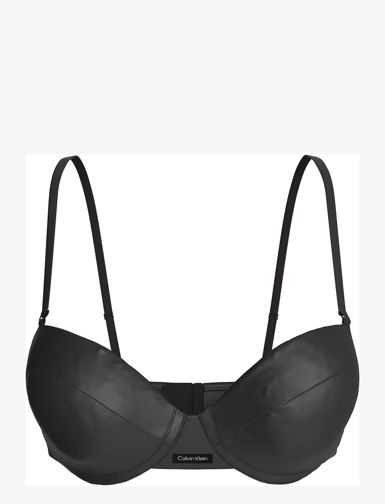 Calvin Klein - LIGHTLY LINED DEMI - balconette-rinnahoidjad - black - 0