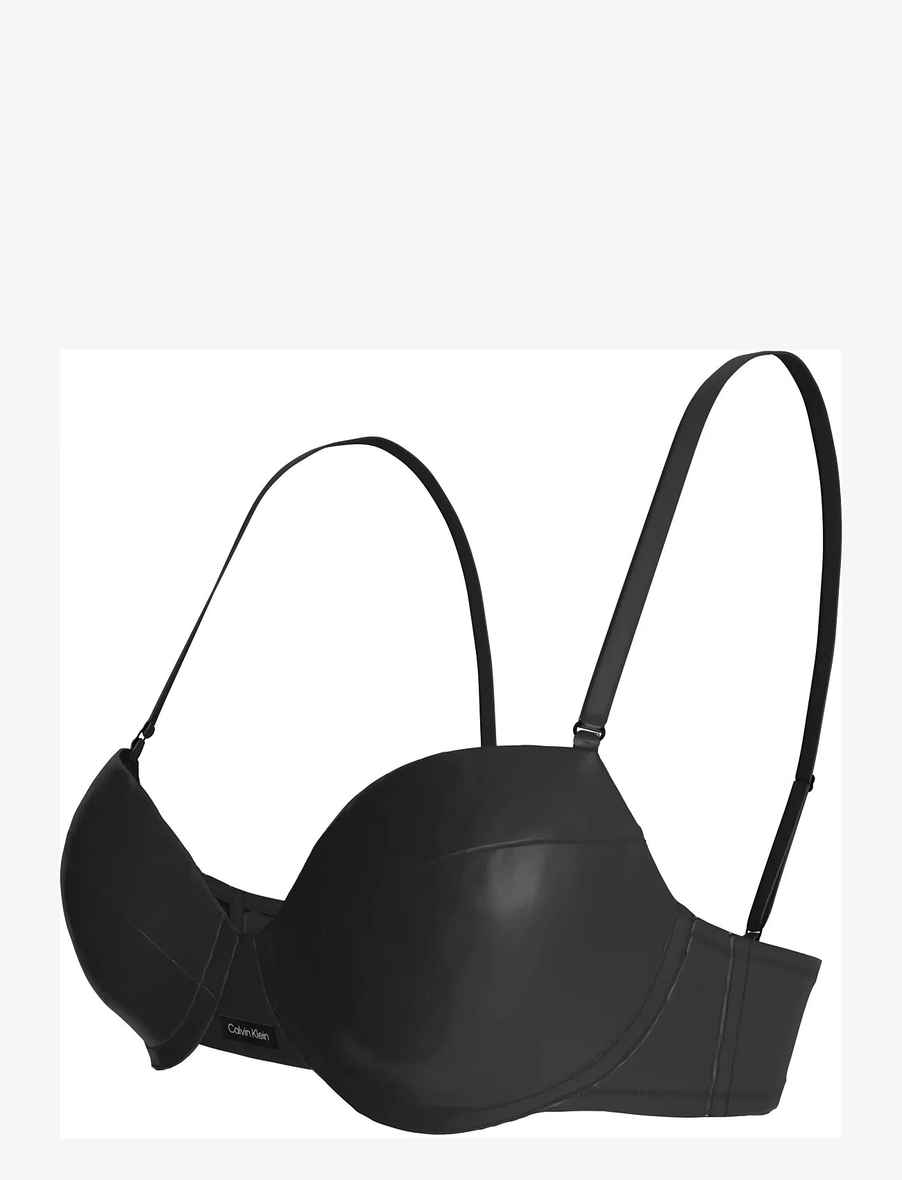 Calvin Klein - LIGHTLY LINED DEMI - balconette-rinnahoidjad - black - 2