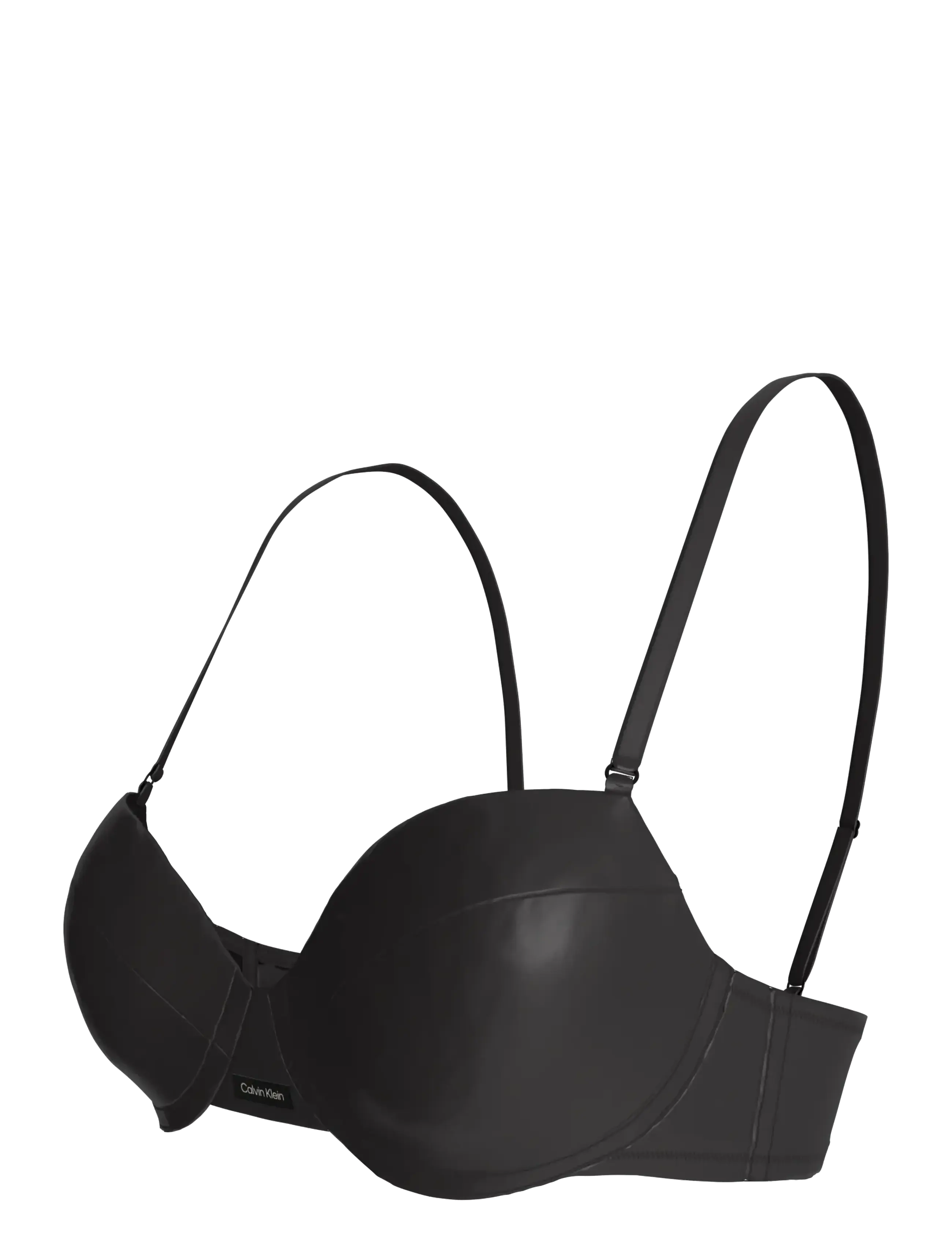 Calvin Klein - LIGHTLY LINED DEMI - balconette-rinnahoidjad - black - 2