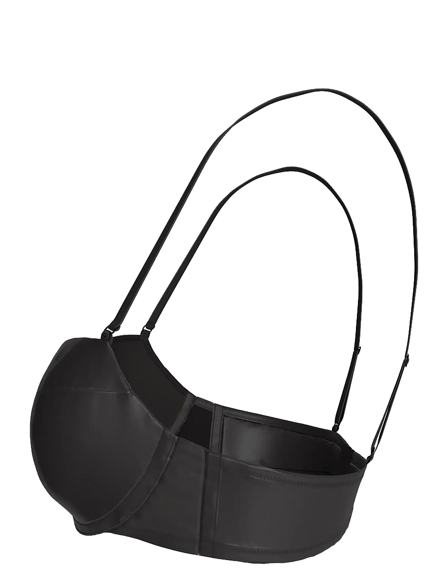 Calvin Klein - LIGHTLY LINED DEMI - balconette-rinnahoidjad - black - 3