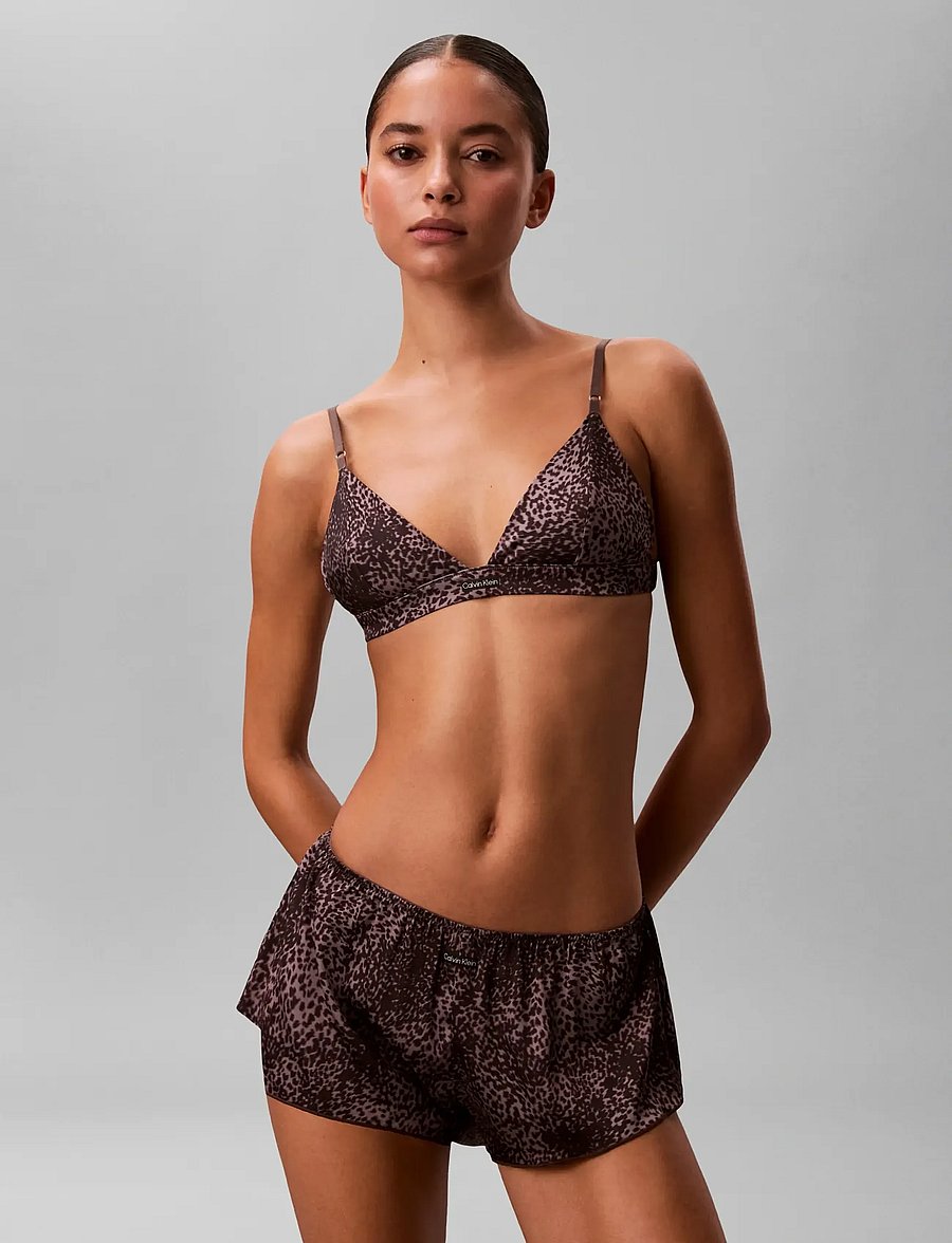 Calvin Klein - TAPSHORT - lühikesed püksid - tidal animal botanical brown - 3