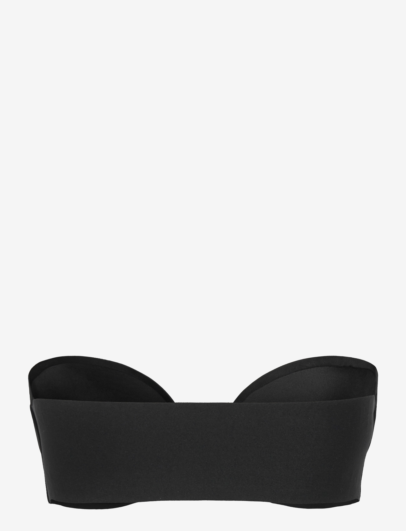 Calvin Klein - FRONT CLASP PU STRAPLESS - stropløse bh'er - black - 1