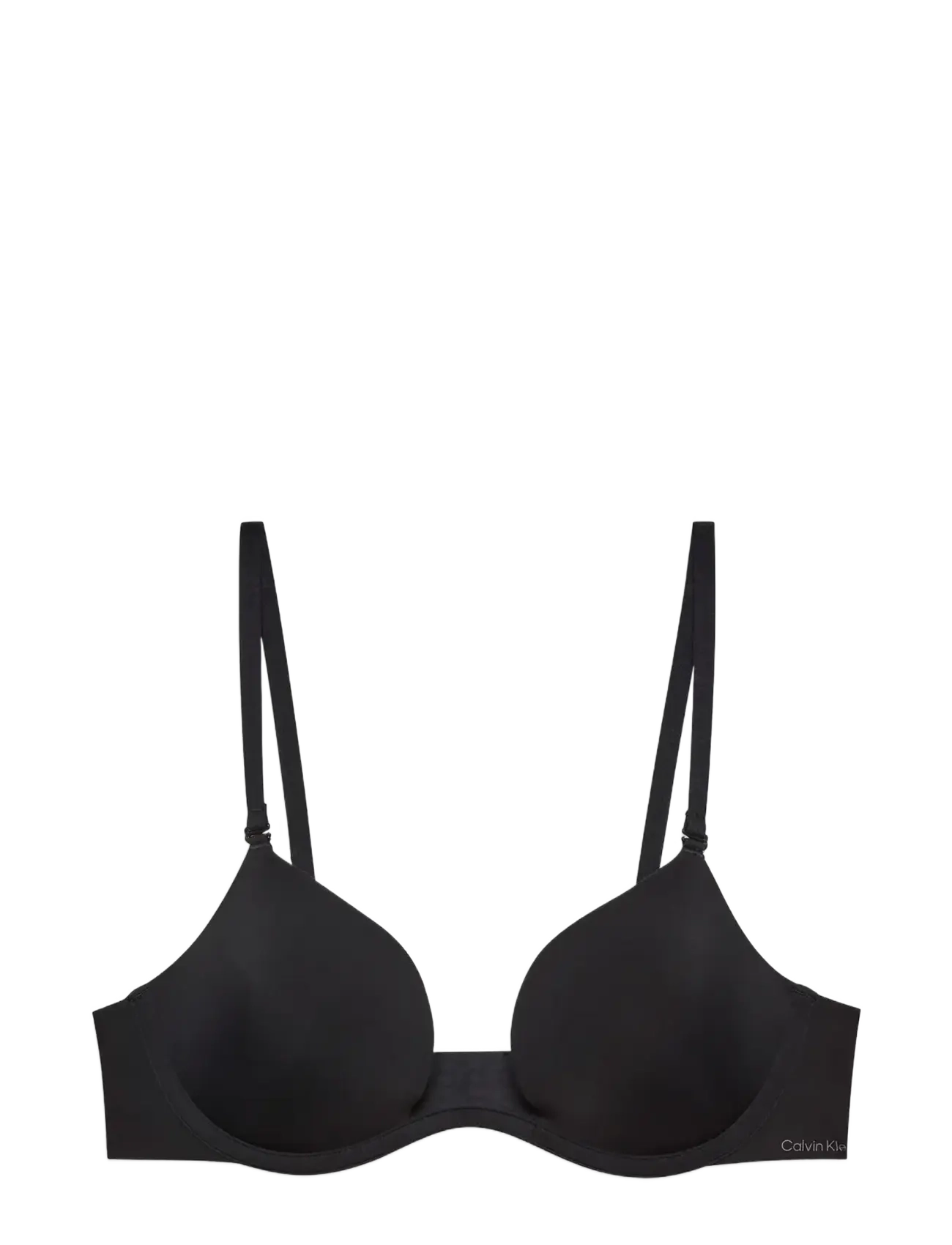Calvin Klein LIGHTLY LINED PLUNGE - BH's - BLACK / black