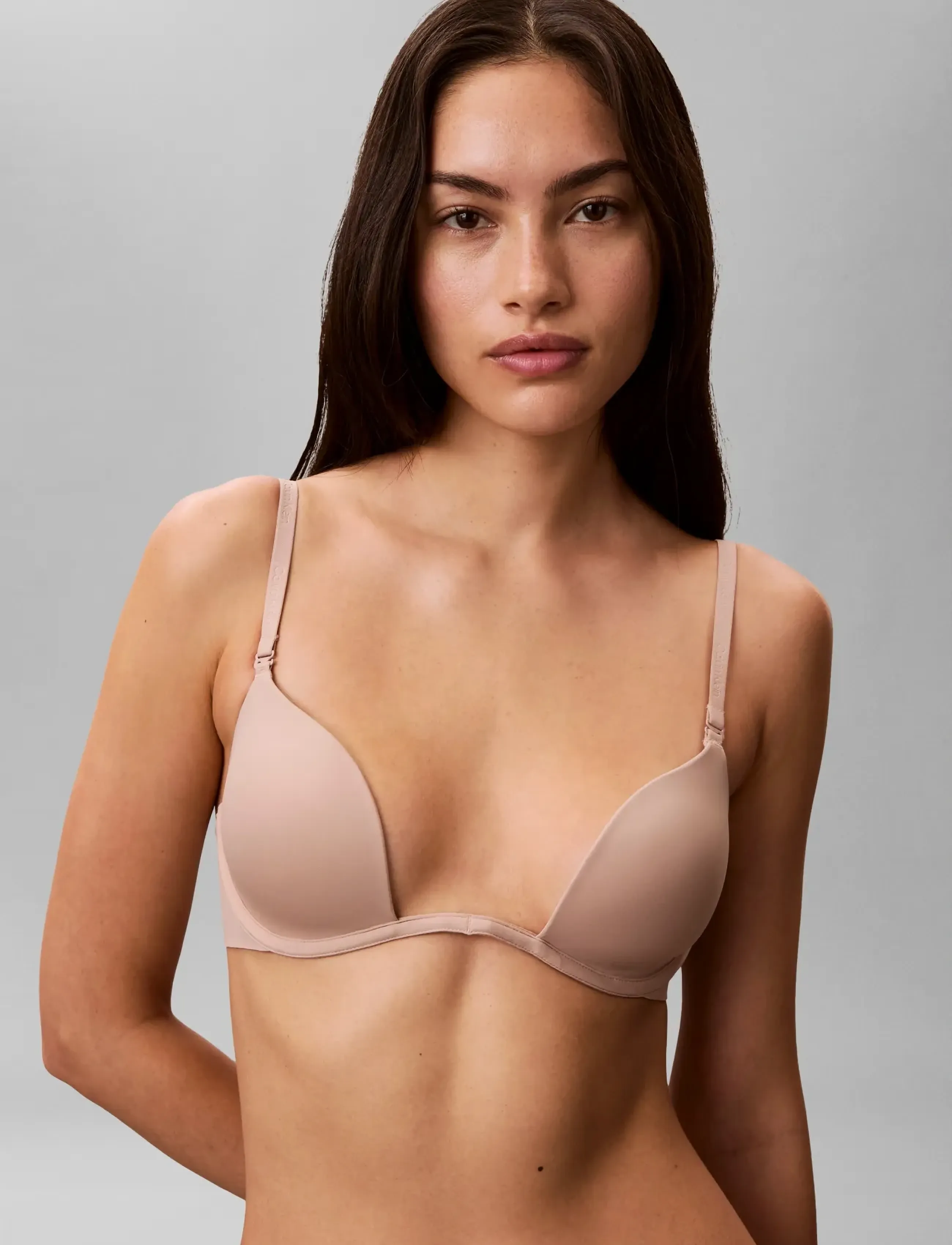 Calvin Klein - LIGHTLY LINED PLUNGE - t-shirt bh'er - cedar - 4