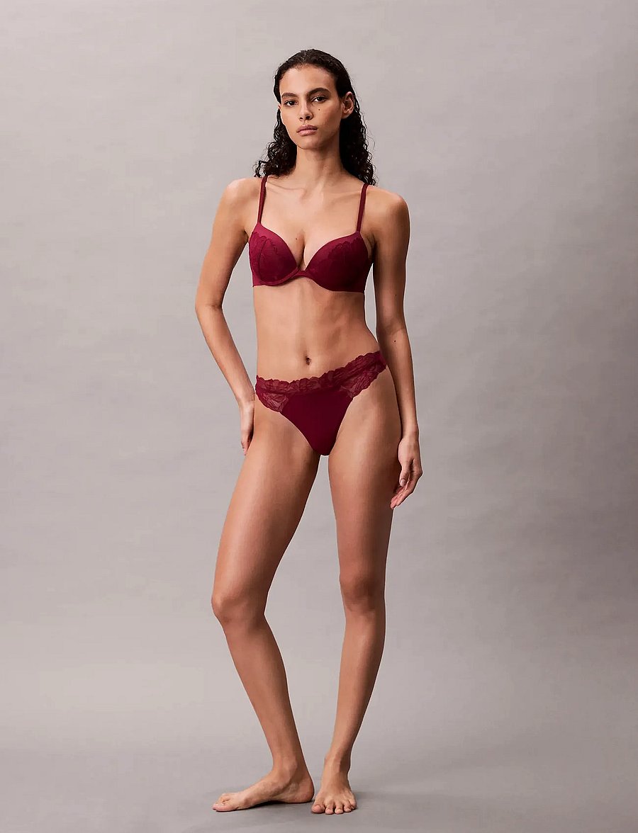Calvin Klein - PUSH UP PLUNGE - push-up bh:ar - alluring pink - 0