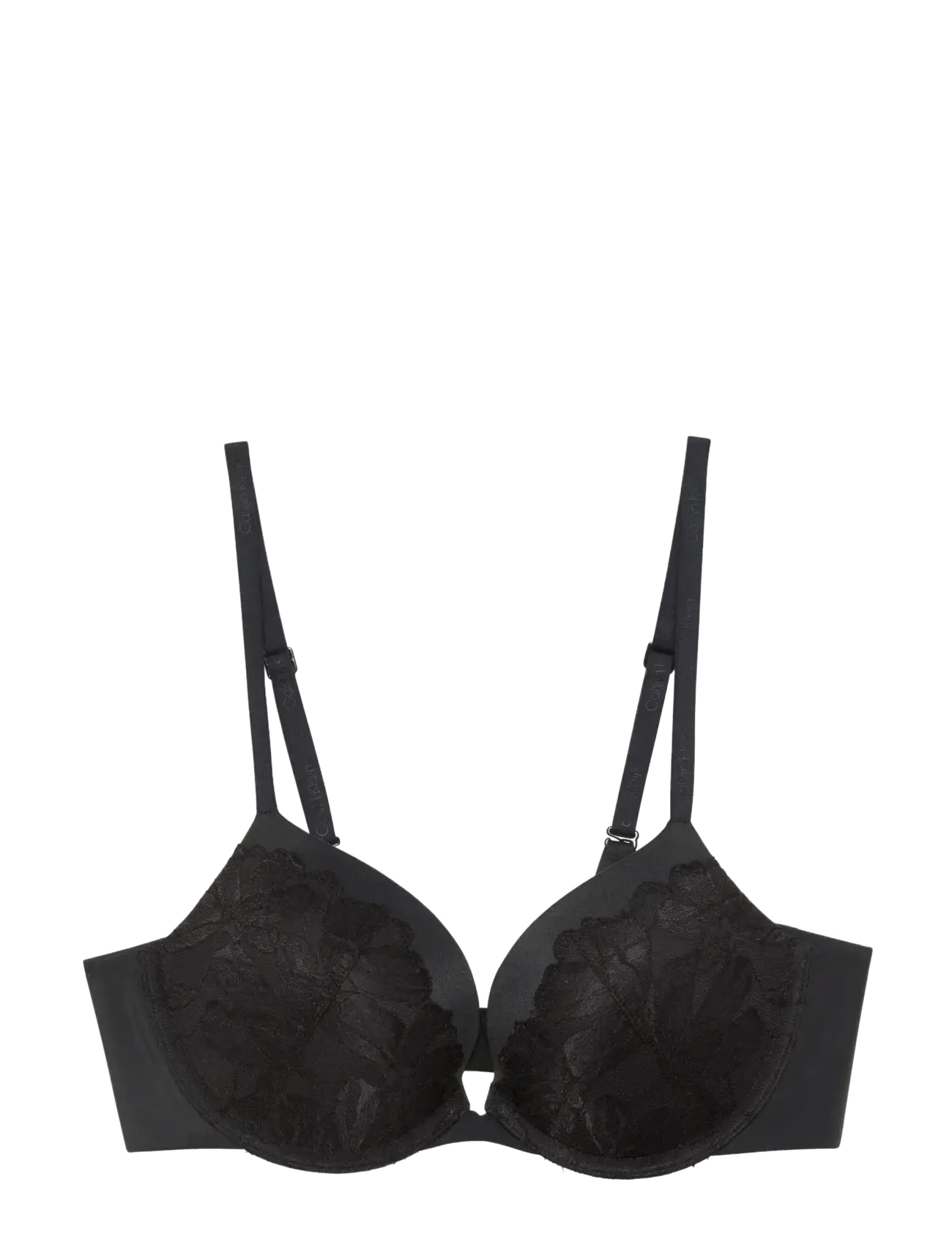 Calvin Klein PUSH UP PLUNGE - Underkläder - BLACK / black