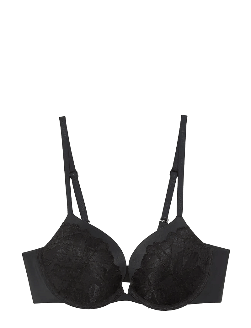 Calvin Klein - PUSH UP PLUNGE - push up bhs - black - 0