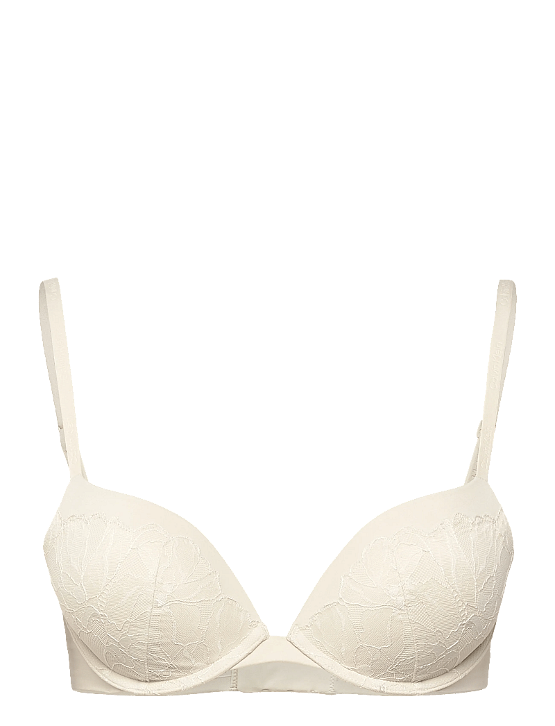 Calvin Klein - PUSH UP PLUNGE - push up bh'er - bone white - 1