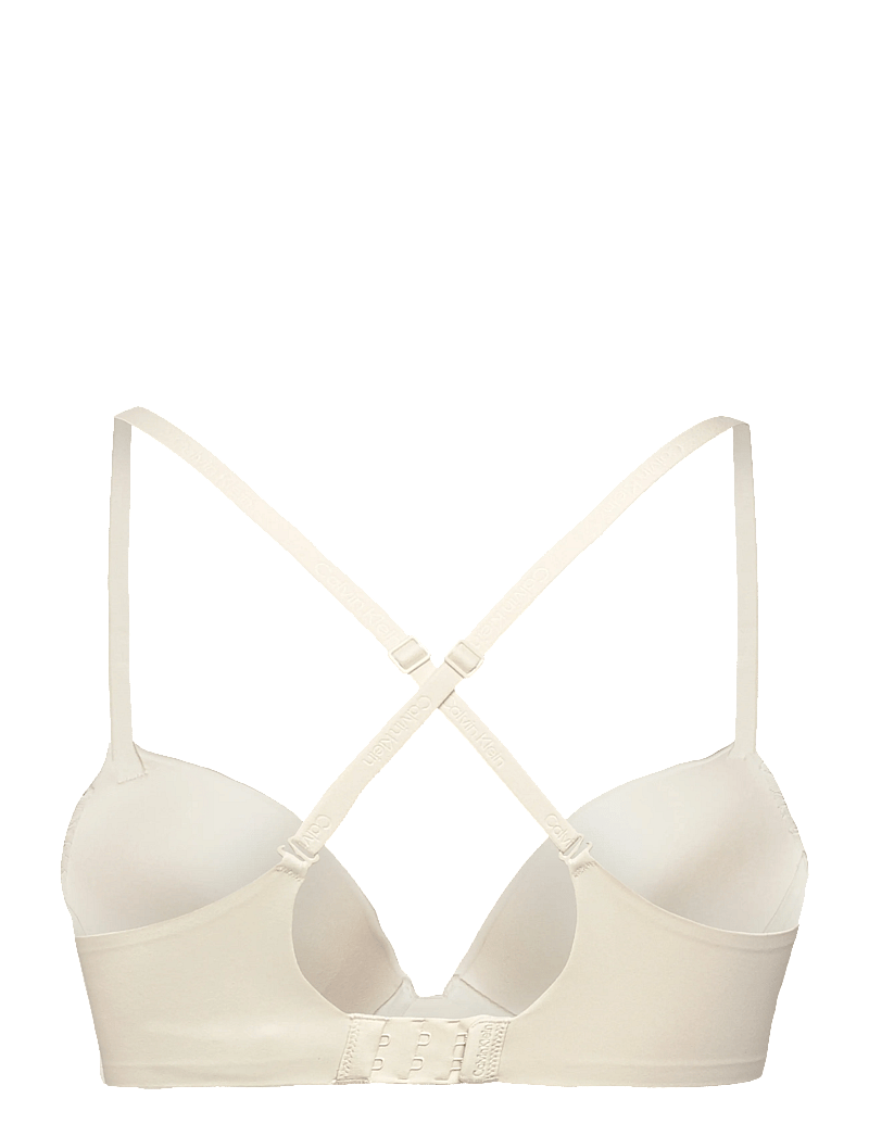 Calvin Klein - PUSH UP PLUNGE - push up bh'er - bone white - 3