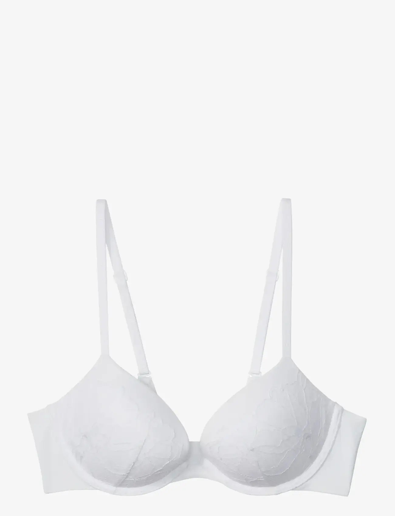 Calvin Klein - PUSH UP PLUNGE - push up bh'er - white - 1