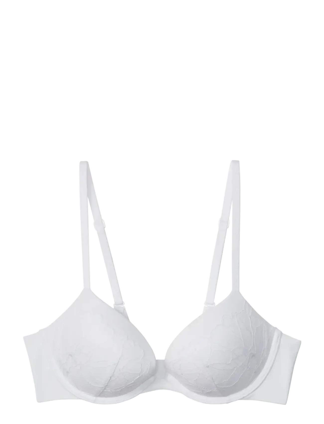 Calvin Klein PUSH UP PLUNGE - BH's - WHITE / white