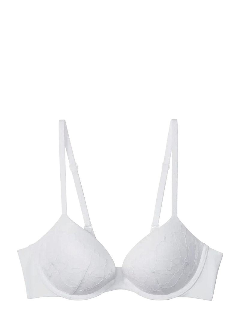 Calvin Klein - PUSH UP PLUNGE - push up bh'er - white - 1