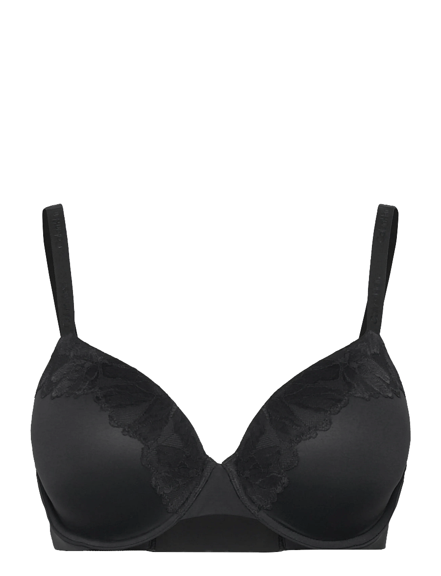 Calvin Klein - LGHT LINED PERFECT COVERAGE - push-up bhs - black - 1