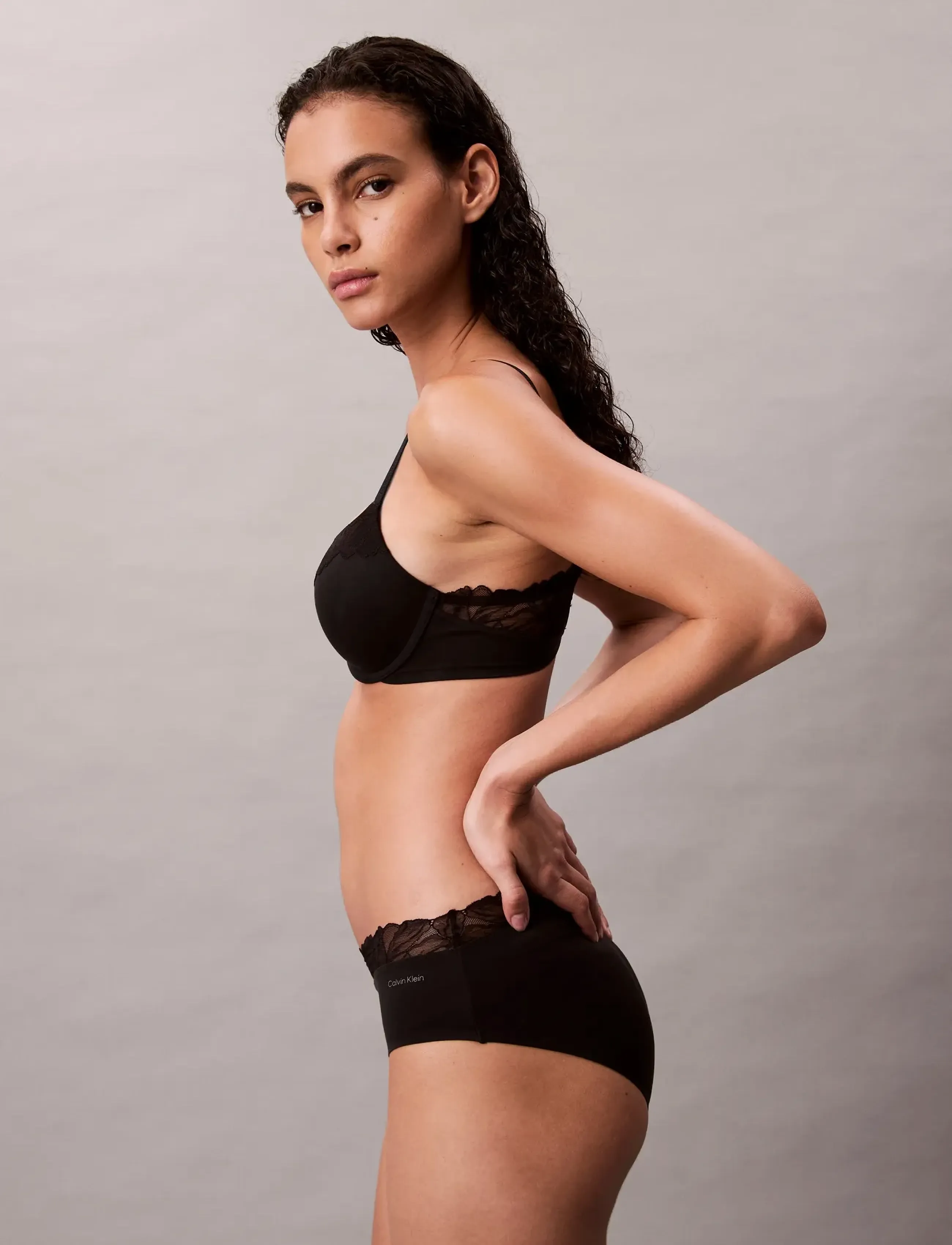 Calvin Klein - LGHT LINED PERFECT COVERAGE - push up bras - black - 4