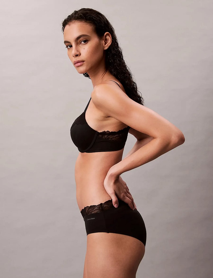 Calvin Klein - LGHT LINED PERFECT COVERAGE - push-up bhs - black - 4
