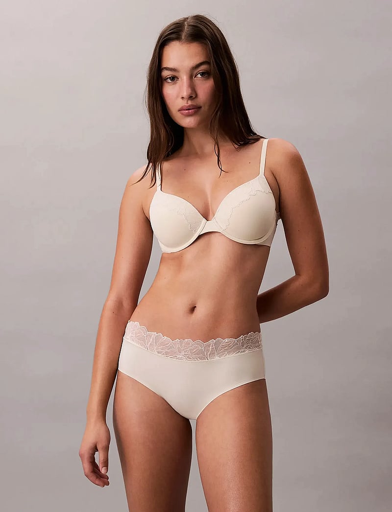 Calvin Klein - LGHT LINED PERFECT COVERAGE - push up bras - bone white - 0