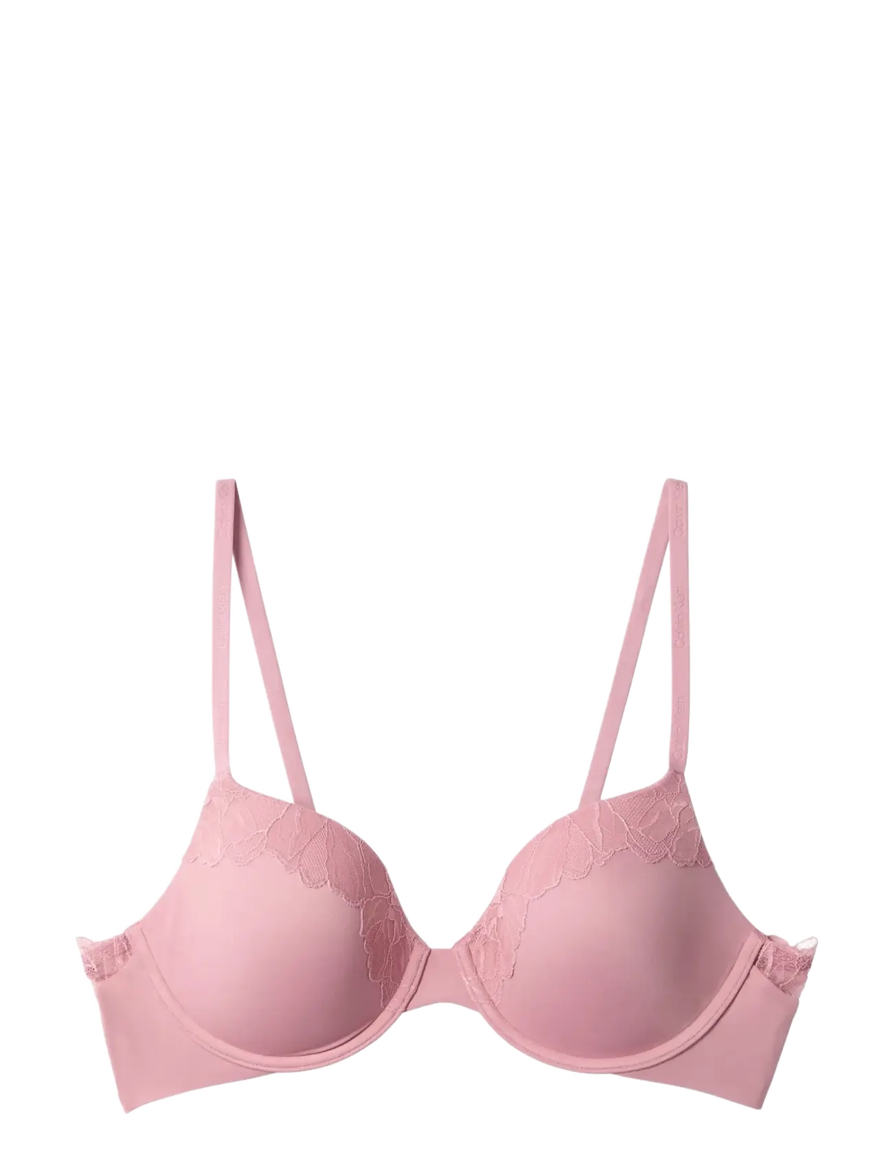 Calvin Klein LGHT LINED PERFECT COVERAGE - Push up BH'er - SOFT MAUVE / pink/rose