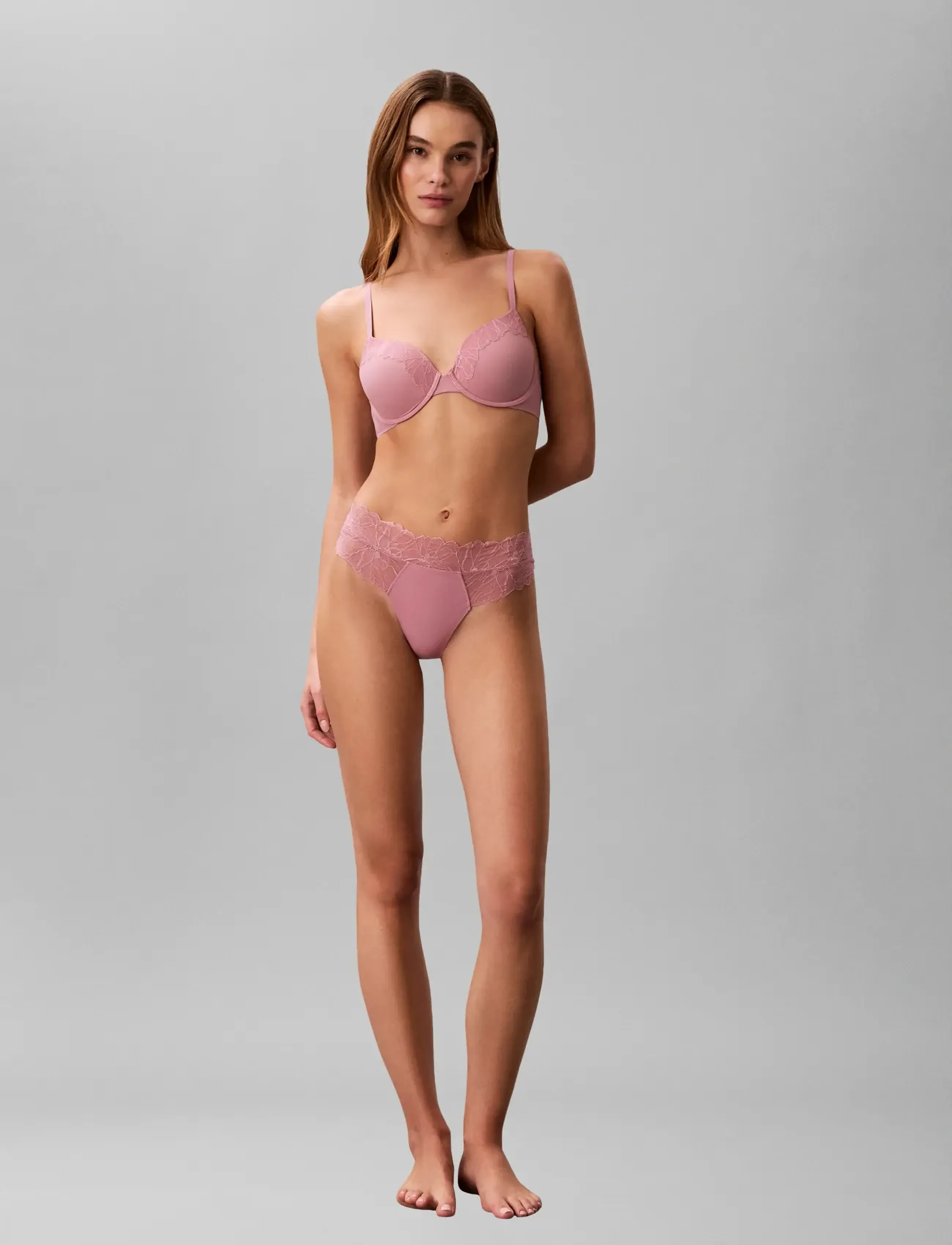 Calvin Klein LGHT LINED PERFECT COVERAGE - Calvin Klein - SOFT MAUVE / pink/rose